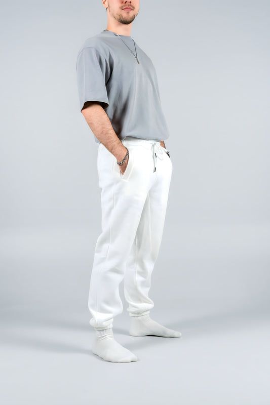 Jogging Pants - WHITE